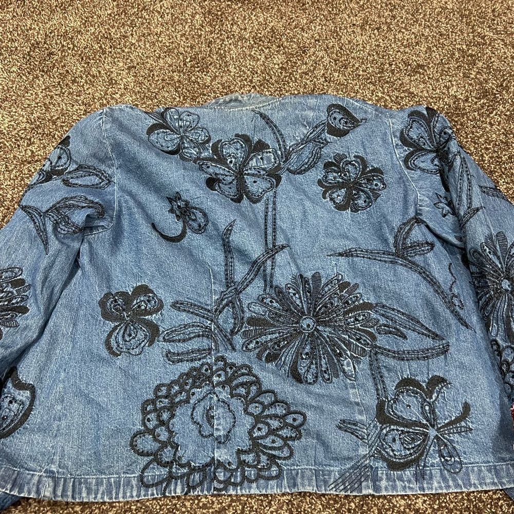 Chicos Button Down Jacket - image 3